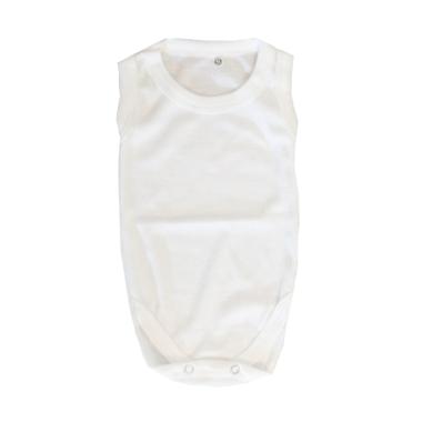 Mom Singlet Jumper Jumpsuit Bayi - Putih