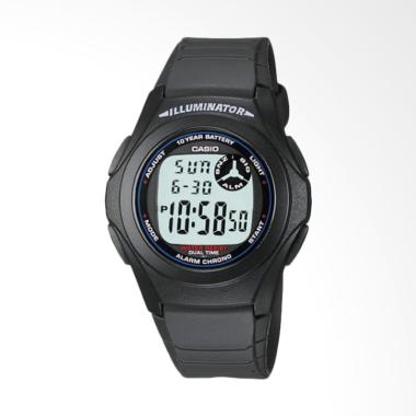CASIO Men's Sports Watch Jam Tangan Pria - Black [F-200W-1A]