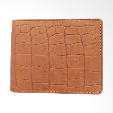 Kenes Leather Dompet Kulit PU 3D Small Croco