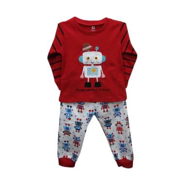 Sleepwearkids Piyama Baju Tidur Anak Sk 0254 Navy Blue Daftar Source Gracie Motif Robot Bayi Laki
