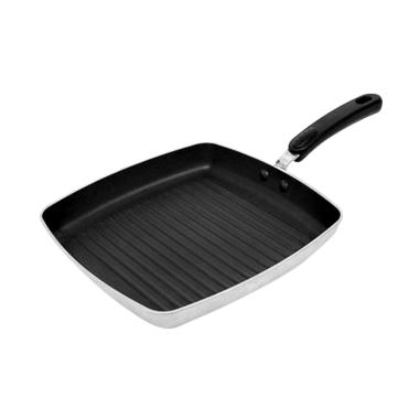 Maxim New Commercial Alat Pemanggang Teflon 28cm Square Grill -