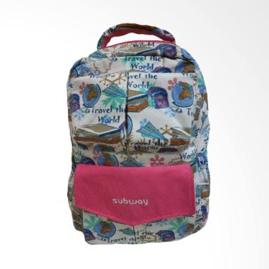 SUBWAY 21638 Tas Ransel Wanita - Pink