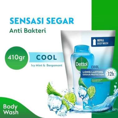 DETTOL BODY WASH 410ML COOL