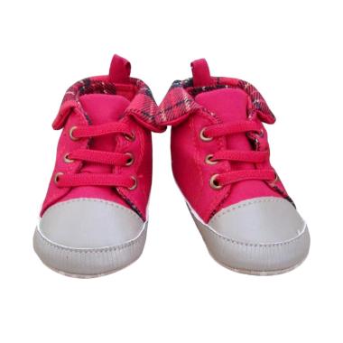 Wonderland Prewalker Baby Shoes - Merah
