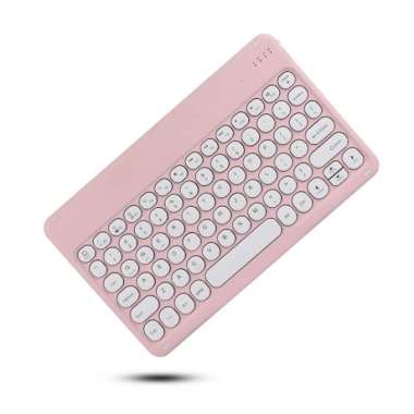 RW-X4 Universal Slim Bluetooth Keyboard - Keyboard Bluetooth Portabel Pink
