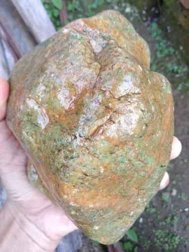 natural 2 1 kg batu lumut sungai dareh pucuk pisang pupis rough bahan batu akik natural full01 5adbfb4e
