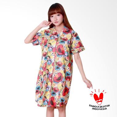Dasterland Piyama Dress Elmo Baju Tidur - Multicolor