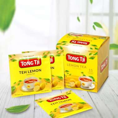 Promo Harga Tong Tji Teh Celup Lemon  per 15 pcs 2 gr - Blibli