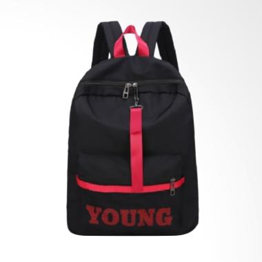 Fashion 0930070114 Young Fashion Import Tas Ransel Wanita - Black