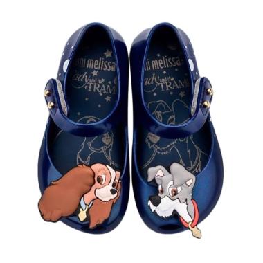 Mini Melissa Ultragirl Lady and Tramp Sepatu Anak - Navy