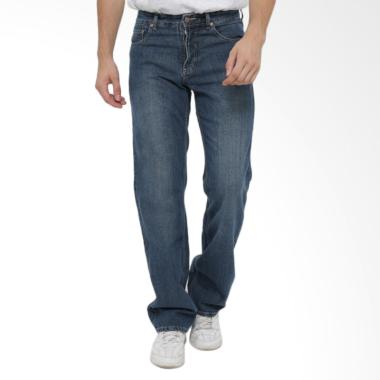 Edwin Regular Fit Celana Jeans Pria ... Muda [EDW 512-123 BLEACH]