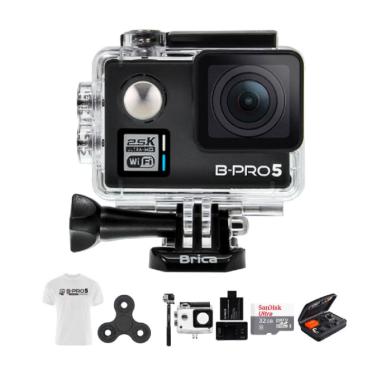 Brica B-PRO Alpha Plus 2 AP2 Combo ... irt Action Camera - Hitam