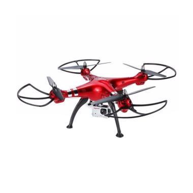 SYMA X8HG with 8 MP HD Camera Altit ... uadcopter RTF Drone - Red