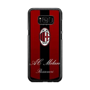 Guard Case Ac Milan Logo O1204 Cust ... or Samsung Galaxy S8 Plus