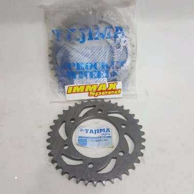 Sprocket Gir Gear Blkg Belakang 428 35 36 37 38 39 40 41 42 43 44 45 RXZ Jupiter MX Z Vega sss satri