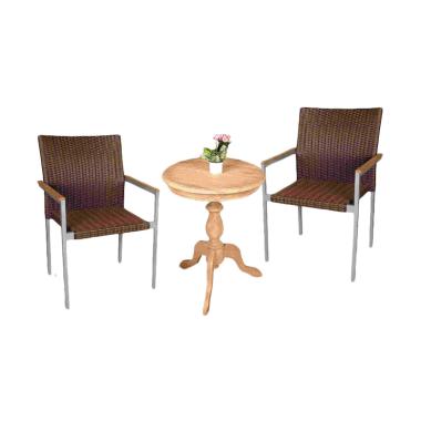 Pine Rotan Bean Teras Set