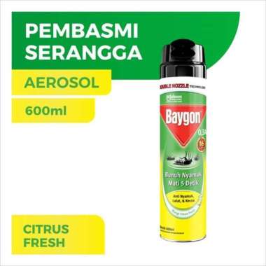 Baygon Aerosol Citrus Fresh 600ml