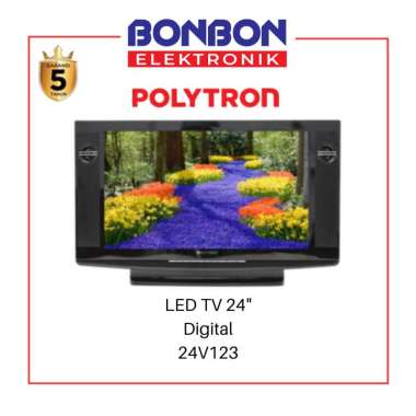 Polytron LED Digital TV 24 Inch PLD 24V123 DVB-T2