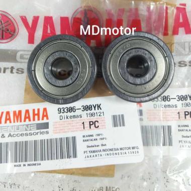 LAHER BEARING RODA DEPAN MOTOR MIO M3 MIO Z BLUE CORE XEON RC XEON ORI ASLI YAMAHA
