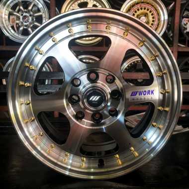Velg R/Ring 14 R14 Work Meister L1 Atoz Karimun Picanto Brio Murah polish