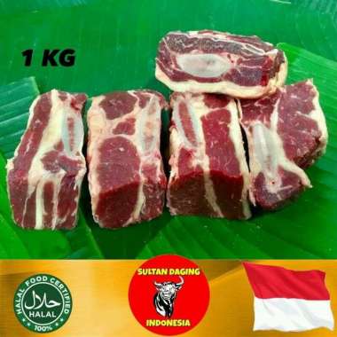 IGA BAKAR SAPI SUPER SHORTRIBS 1 KG LOKAL DARI INDONESIA/IGA SUPER/IGA SAPI 1KG/IGA BAKAR/DAGING IGA