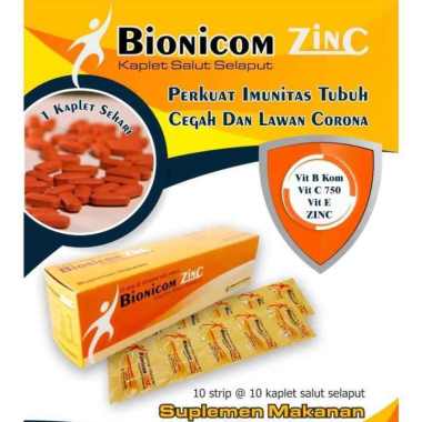 READY (1BOX ISI 100) VITAMIN BIONICOM ZINC MULTIVITAMIN