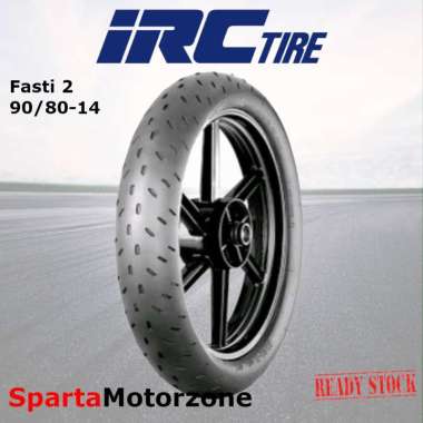 Ban Motor IRC FASTI 2 90/80 ring 14 Tubeless