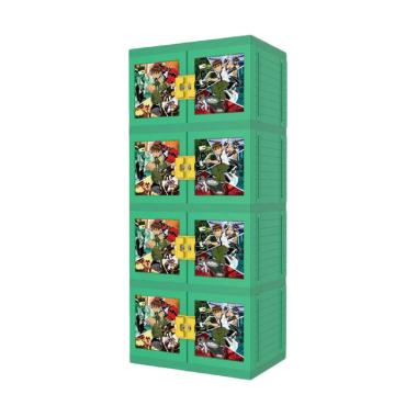 Naiba MPC Printing 9863 BTG Ben10 Plastik Lemari Pakaian