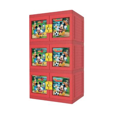Naiba MPC Printing MCR Mickey Mouse Lemari Plastik