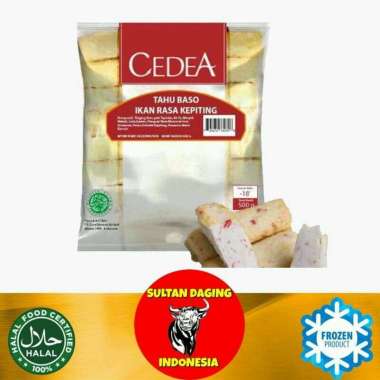 CEDEA TAHU BASO IKAN RASA KEPITING 500 GRAM/ BAKSO KEPITING/ BASO KEPITING/ TAHU BAKSO/ CEDEA BASO