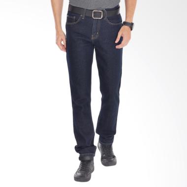 Valentino Jeans Non Strech Celana Panjang Pria - Dark Blue