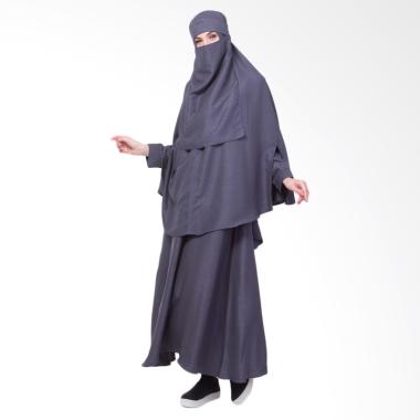 Allev Umrah Set Gamis - Abu