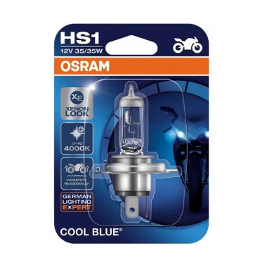 OSRAM HS1 64185CB PX43T Cool Blue Lampu for Motor Kawasaki Pulsar 200 NS 2013-on