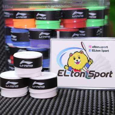 GRIP LINING GP 20 PUTIH RAKET BADMINTON BULUTANGKIS ORIGINAL 1000%