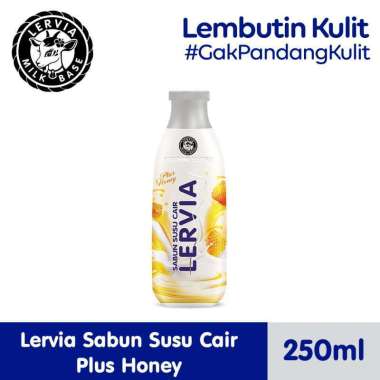 LERVIA Sabun Susu Cair Plus Honey 250mL
