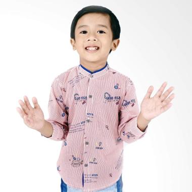 Kids Icon Baby Boy Collar Stand Up ... eja Anak Laki-Laki - Pink