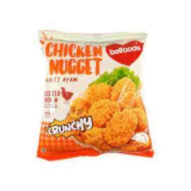 Promo Harga Belfoods Nugget Chicken Nugget Crunchy 500 gr - Blibli