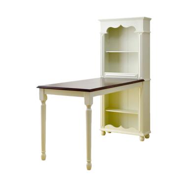 Livien Furniture Grace Cabinet French Country Meja Makan