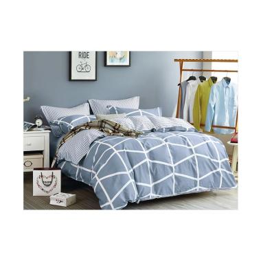 Leven Cotton Urban Dream Katun Jepa ... et Set Sprei - Urban Blue