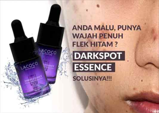 Lacoco Anti Dark Spot - Serum Flek Hitam - Penghilang Flek Hitam Wajah - Mencerahkan Wajah - Serum P