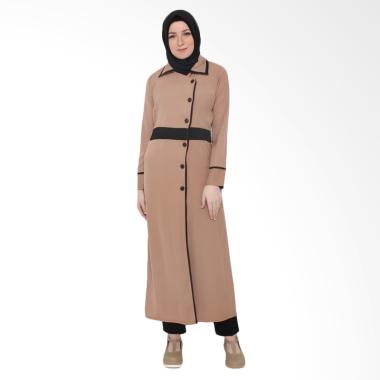 JAVA SEVEN RKY 001 Gamis Wanita - Mocca