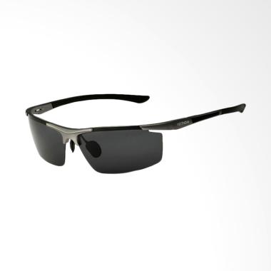 Veithdia UV Polarized Kacamata Pria - Black [6588]