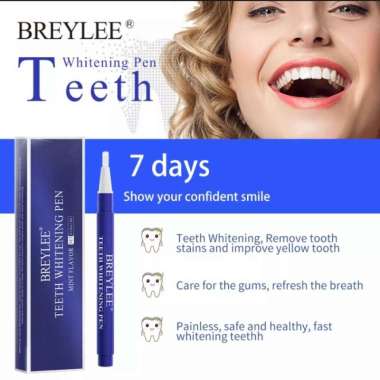BREYLEE Teeth Whitening Pen Pemutih Gigi Ampuh Pembersih Gigi