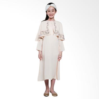 Versail Kids Batwing Junior Gamis Anak - Cream Silver