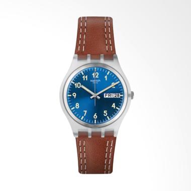 Swatch GE709 Windy Dune Analog Jam Tangan Wanita - Coklat