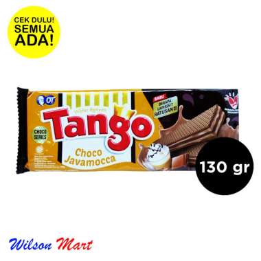 Promo Harga Tango Long Wafer Choco Javamocca 130 gr - Blibli