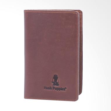 WIN Leather Hush Puppies Full Kulit Asli Dompet Pria - Cokelat [DP-11]