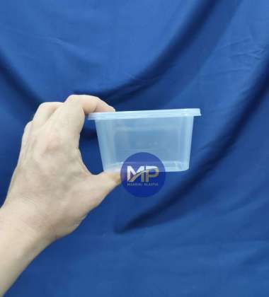 Thinwall Food Container Kotak 300ml / Cup Plastik Puding 300ml -25pcs