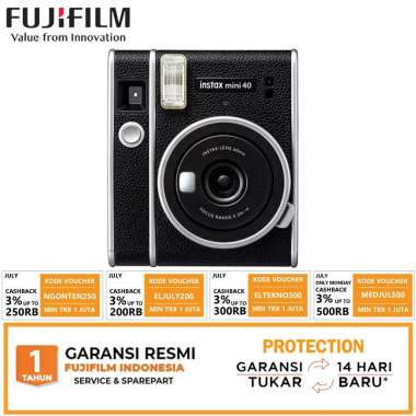 harga FUJIFILM INSTAX Mini 40 Instant Film Camera / Instan Kamera Blibli.com