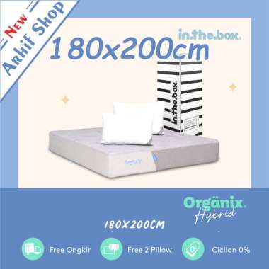 inthebox ORGANIX HYBRID 180x200x28 ( King) Kasur Busa in the box